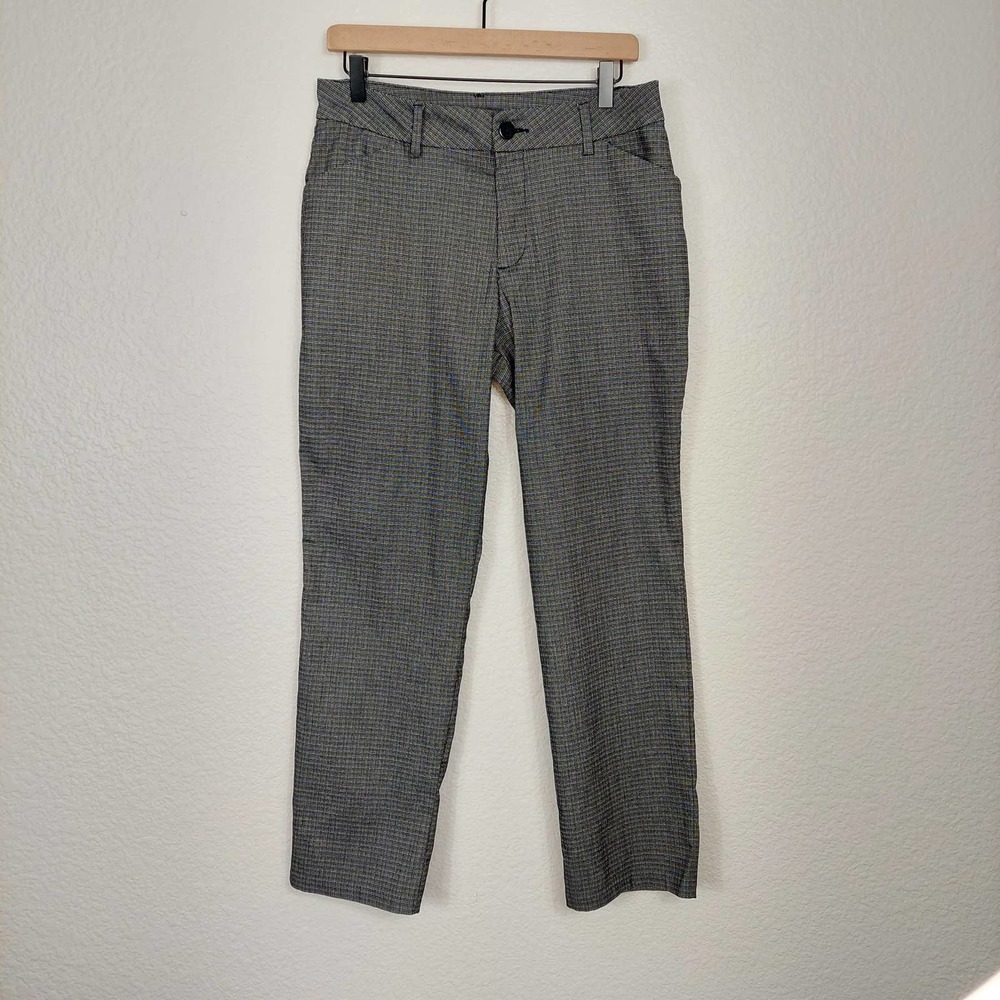 Lee Wrinkle Free Relaxed Fit Straight Leg Pants Women's 10 Pre-Owned